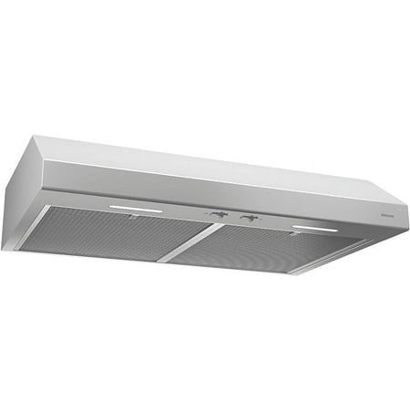 24" Range Hood, Glacier, 300 CFM