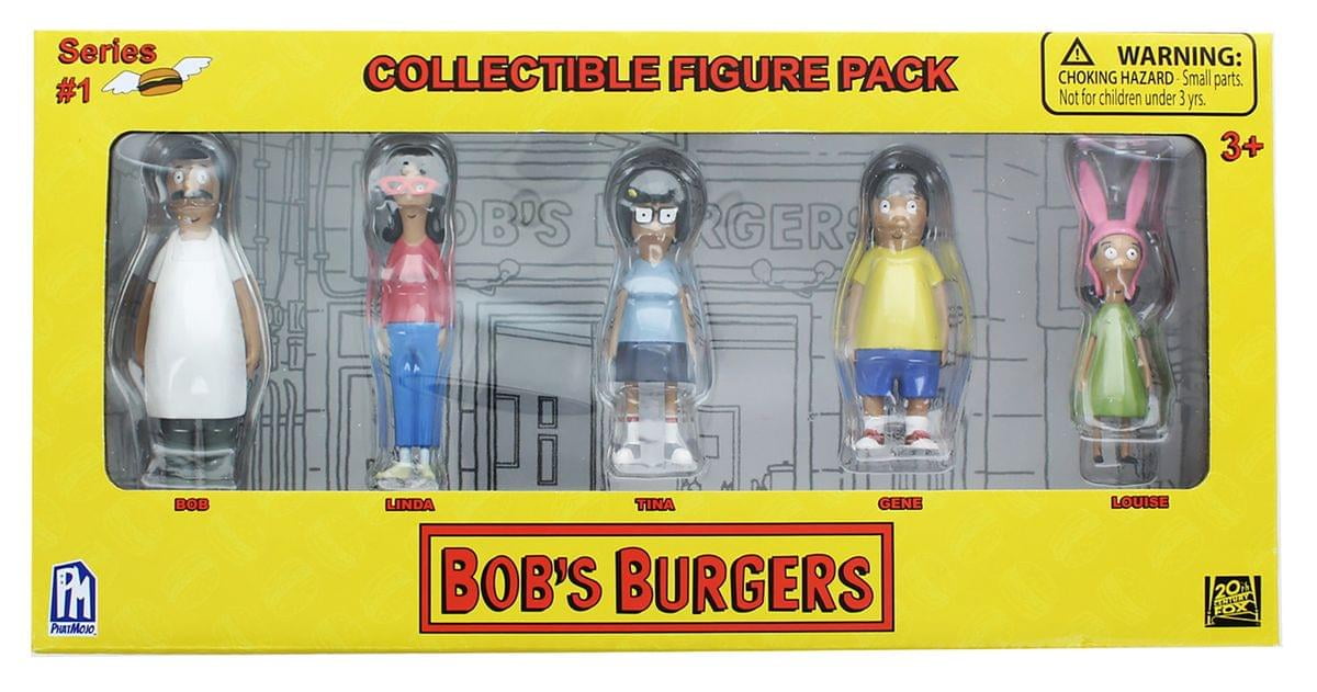 Bob's Burgers Collectible 5-Piece Mini Figure Set