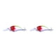 thumbnail image 1 of Yuarrent 1 Uds., 10cm, 14g, cebo duro para Pesca Wobbler, cebo de manivela Artificial, cebo biónico, señuelo para lubina, trucha, lucio, Type4 NO4, 1 of 6