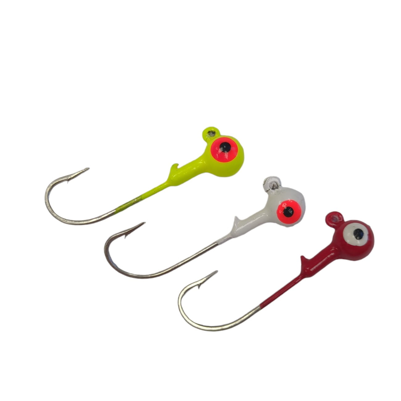 24 pack Saltwater Round Jig Head 1/8V