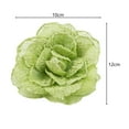 thumbnail image 3 of Travelwant 2Pcs Large Cloth Flower Magnetic Curtain Tieback Wedding Decorative Holdbacks Rope American Rustic Style Drapery Holder Clip for Girl's Room, 3 of 7