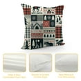 thumbnail image 4 of Camping Throw Pillow Covers for Kids Adult,Red Grey Check Pillow Covers ,Vintage Cushion Covers, Camper Decorative Pillow Covers, 4 of 5