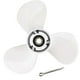 thumbnail image 1 of 9 7/8x10 1/2 Inch 3-Blade Propeller for 20-30HP Outboard Motors with 10 Spline Shaft, 1 of 5
