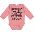 thumbnail image 3 of Inktastic Sorry The Sleep You've Orderd is Out of Stock Boys or Girls Long Sleeve Baby Bodysuit, 3 of 5