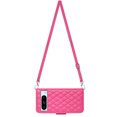 thumbnail image 4 of Allytech Wallet Case for Google Pixel 8 Pro with Card Cash Slots, Luxury Premium PU Leather Kickstand Shoulder Strap Lanyard Shockproof Anti-Fall Full Body Protective Flip Shell - Rose, 4 of 8