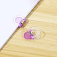 thumbnail image 1 of Feltree Pinces à Reliure Transparentes Pinces à Documents à Longue Queue Pinces à Papeterie Pinces Organisatrices de Reçus Pinces de Scellage de Sacs à Collations, 1 of 8