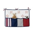 thumbnail image 5 of Sweet Jojo Designs Baseball Patch Red White and Blue 11 Piece Crib Bedding Set, 5 of 6