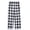 Black White Plaid, variant on Boys Plaid Pajama Pants Long Plaid PJ Bottoms Boys Sleepwear Lounge Pants with Pockets