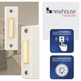 thumbnail image 3 of Newhouse Hardware BT3WL doorbell button, 1-Pack, White, 3 of 5