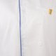 thumbnail image 5 of Chaqueta de Chef Doble Botonadura Macarena Ajustable Sólido, 5 of 6