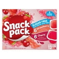 thumbnail image 5 of Snack Pack Sugar-Free Strawberry and Cherry Juicy Gels 3.25 oz 12 Count (Pack of 2), 5 of 5