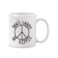 thumbnail image 2 of Don't Worry, Be Hippie Mug  -Image by Shutterstock,, 2 of 4