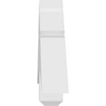 thumbnail image 3 of 60"W x 15"H x 4"D x 6"F, 6/12 Pitch, Alberta Architectural Grade PVC Gable Bracket, 3 of 8