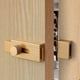 thumbnail image 2 of Punch-free Door Bolts Catch Lock Aluminum Zinc Zinc Alloy Sliding Door Bolt Lock Garden Gate Shed, 2 of 5