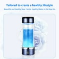 thumbnail image 6 of Copa de hidrógeno negativa Copa de agua de hidrógeno Copa de agua de vidrio de conservación de la salud de doble capa 350ML, 6 of 9