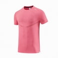 thumbnail image 4 of NIEWTR Mens Athletic Shirts Moisture-Wicking Quick Dry Workout Tees Lightweight Crewneck T-Shirts for Running Gym Casual Work（Orange,2XL), 4 of 4