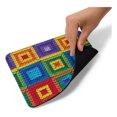 thumbnail image 2 of SVART Mouse Pad diseño de Tejido Colores arcoiris MD2, 22*18 cm, 2 of 5