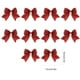 thumbnail image 3 of Seyotauo 10 Pack Bows Christmas Tree Decorations,5.9”x5.5” Velvet Ornament Bow for Xmas Home Wreath Fence Stairs Railing Fireplace Indoor Outdoor Front Door Decor, 3 of 6