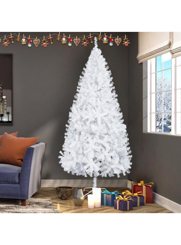 White Christmas Trees
