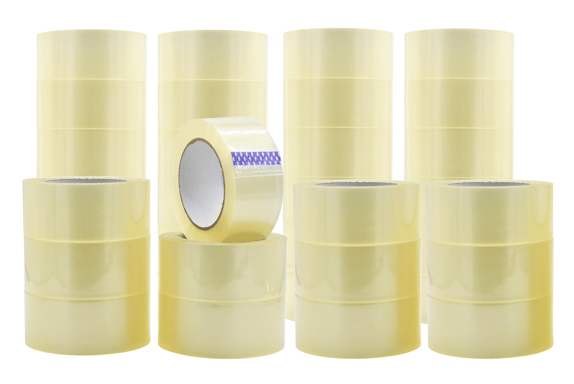 2" x 55 yd Yellow 1 Roll Packaging Packing Tape Carton Sealing Free Shipping 