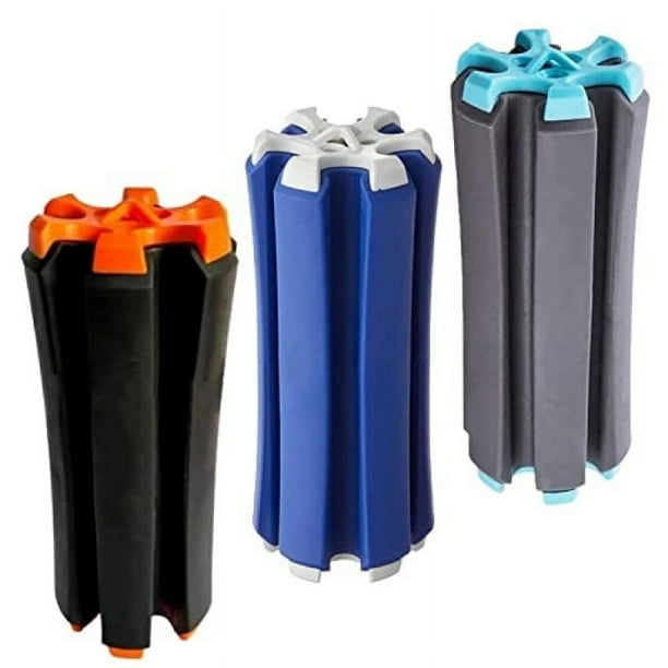 Retenedor portátil para palos de golf, portador de palos fácil de transportar para maderas, hierros, cuñas, putters y palos híbridos y utilitarios