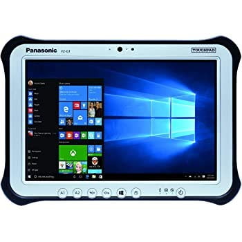 Panasonic Toughpad G1 Renewed - Intel I5-6300U 2.4GHz, 10.1" Touch, 128GB SSD, Windows 10 Pro