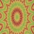 thumbnail image 1 of Ahgly Company Indoor Square Patterned Acid Green Area Rugs, 7' Square, 1 of 6
