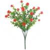 thumbnail image 2 of Wzzjkit Artificial Flowers, Artificial Eucalyptus Rose Flowers, Faux Green Shrubs Fake Floral for Garden Porch and Outdoor Easter Decor, UV Resistant Artificial Flower Bundle, 2 of 5