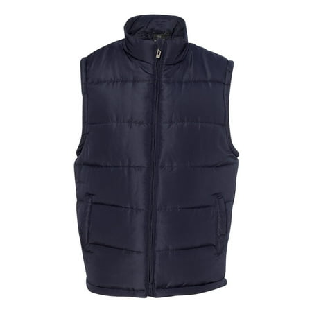 Lined Puffer Vest - Burnside Men's Puffer Vest, Style 8700