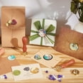 thumbnail image 5 of Easter Wax Seal Stamp Bunny Wax Stamps 25mm Retro Holiday Rabbit Removable Golden Brass Sealing Stamp Head with Rosewood Handle for Party Cards Envelope Greeting Letter Invitations Wrapping Colorful, 5 of 9