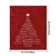 thumbnail image 3 of Ganfancp Coral de Navidad Manta de Terciopelo Multilenguaje Árbol de Navidad Imprimir Aire Acondicionado Colcha Siesta Manta Sofá Manta Ofertas Del Día Sólo En Línea Manta X 1, 3 of 7