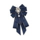 thumbnail image 5 of Broche con lazo de cinta, broche de pajarita, broche con lazo preanudado, broche decorativo moderno para dama Azul, 5 of 9