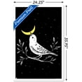 thumbnail image 3 of Episodic Drawing - Moon Bird Wall Poster, 22.375" x 34" Framed, 3 of 5