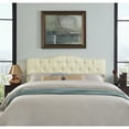 thumbnail image 6 of Naomi Home Cassandra Queen Bed Headboard, Button Tufted, Cream, 6 of 13