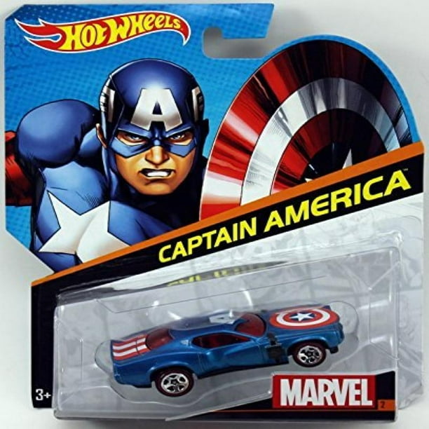 Hot Wheels, Marvel Character Car, Captain America 2