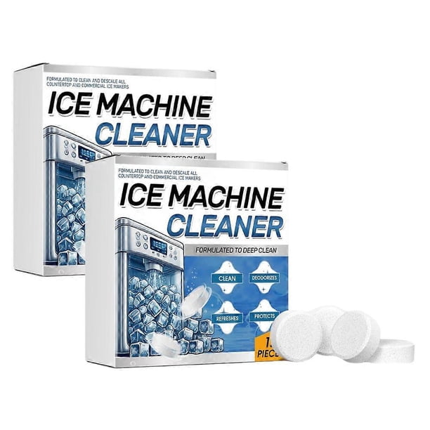 12/24pcs Ice Machine Cleaner Maker Descaler - Ice Maker Cleaner Tablets for Fridge