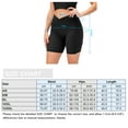 thumbnail image 2 of Women Yoga Shorts with Pockets Ribbed High Waist Push up Shorts for Workout Running Gym, 2 of 8