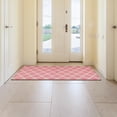 thumbnail image 3 of Ottomanson Non-Slip Hallway Runner Rug 20" x 59" Perfect for High Traffic Areas, Pink Trellis, 3 of 8