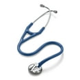 thumbnail image 2 of 3M Littmann Master Cardiology Stethoscope, 2164, Stainless Steel Chestpiece, 27" Navy Blue Tube, 2 of 7