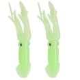 thumbnail image 1 of 10 Piezas 10,5 cm SeñUelos de Pulpo Falda de Calamar Cebo Resplandor En Oscuro Luminoso Cebo de Agua Salada para Atún   Bajo SeñUelo, 1 of 1