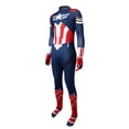 thumbnail image 6 of Captain Onesie Cosplay Costumes for Men, Classic Halloween Costumes for Men Jumpsuit Bodysuit, Cosplay Costume for Party, 6 of 6