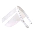 thumbnail image 1 of Protector facial transparente ajustable, antivaho y a prueba de salpicaduras con visera protectora elástica para el trabajo, bricolaje y actividades al aire libre., 1 of 8