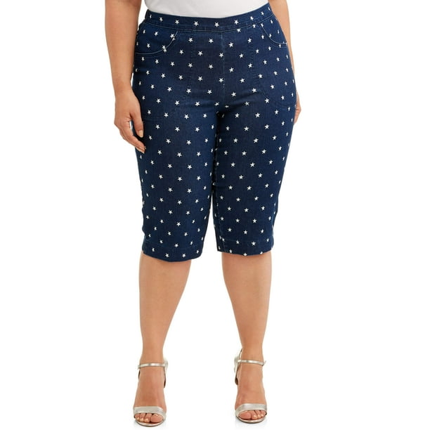 just my size plus size capris