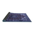 thumbnail image 2 of Ahgly Company Indoor Rectangle Medallion Blue Traditional Area Rugs, 3' x 5', 2 of 4