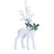 thumbnail image 2 of Christmas Flocking Wreath Cute Scene Solar Decorative Pendant, 2 of 6