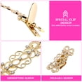 thumbnail image 2 of MasteelfCA 3pcs Rhinestones Sweater Clips Woman Clothes Clips Decorative Cardigan Clips Clothes Accessories, 2 of 8