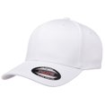 thumbnail image 1 of Gorra de béisbol Flexfit Athletic para hombre blanca, talla L-XL, 1 of 2