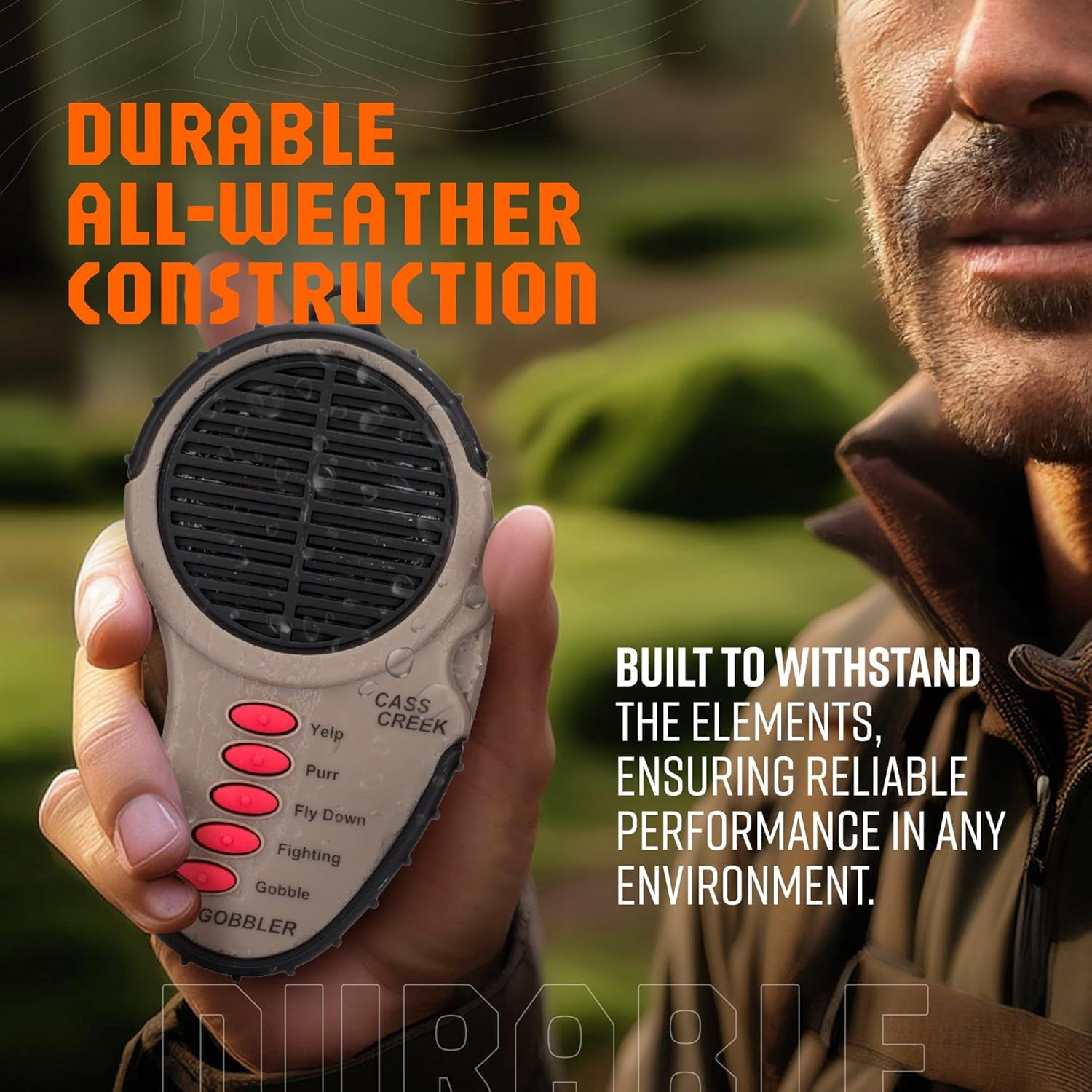 Cass Creek Ergo Spring Gobbler Handheld Electronic Turkey Call