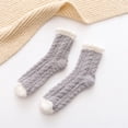 thumbnail image 2 of Ladies Slipper Socks Crew Socks for Casual Socks Gray, 2 of 6