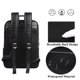 thumbnail image 4 of Mochila de piel clásico computadora portátil para hombres, 4 of 7
